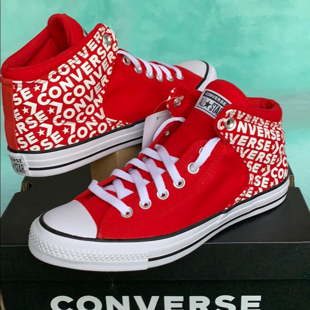 Converse CTAS HIGH STREET HI enamel read/white Men - Picture 6 of 16